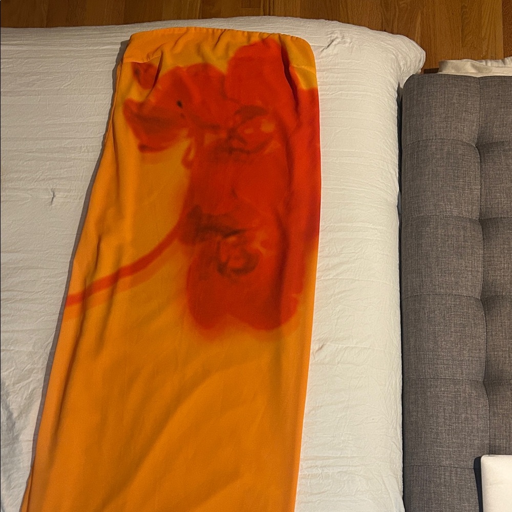 Meshki Bold Orange Maxi Dress